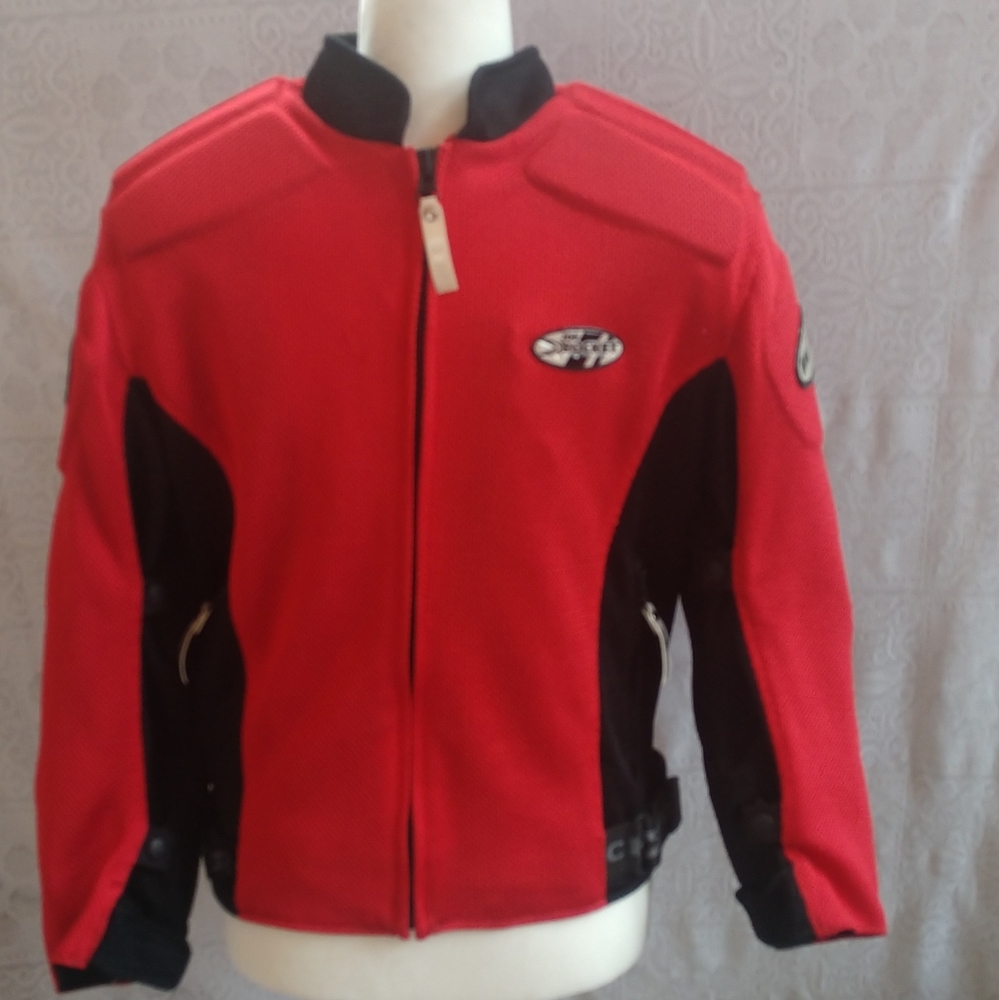 Joe Rocket Ballistic Series Armored Padded Motorcycle Riding Mesh Jacket